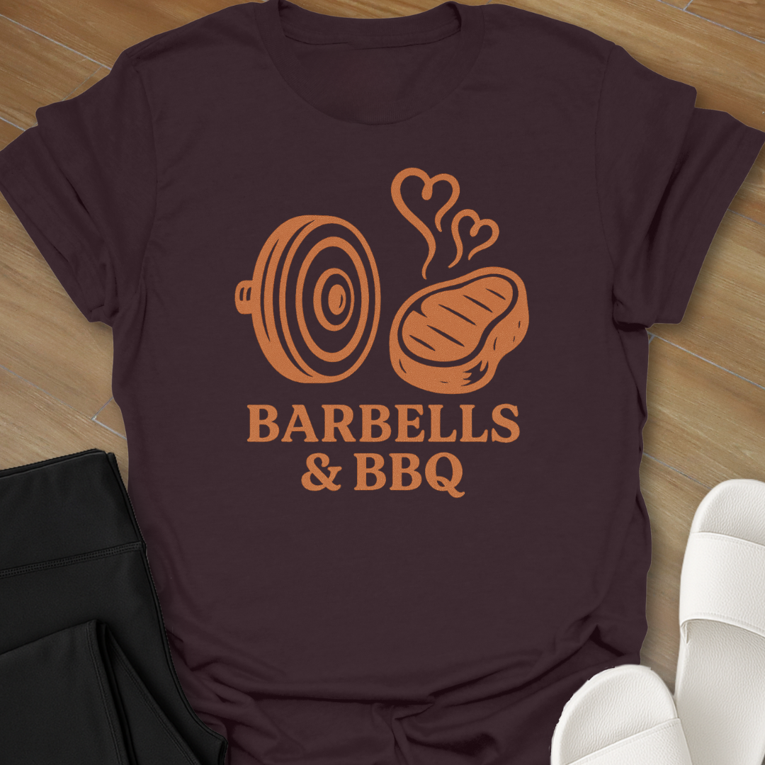 Barbells & BBQ T-Shirt
