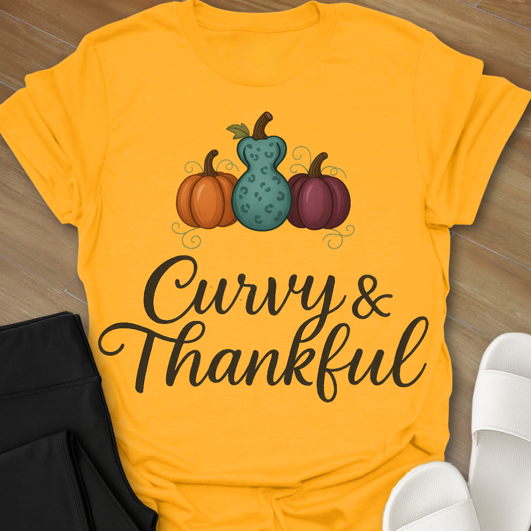 Curvy & Thankful T-Shirt