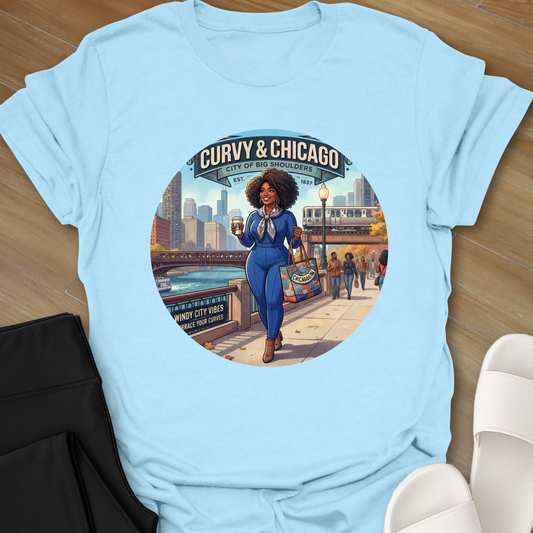 Curvy & Chicago T- Shirt