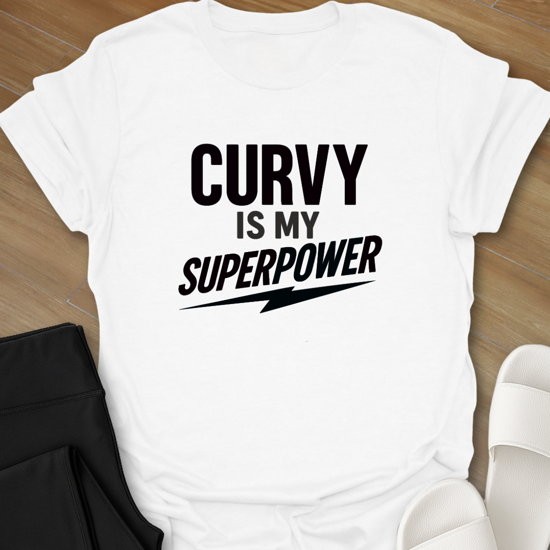 Curvy Is My Superpower T-Shirt