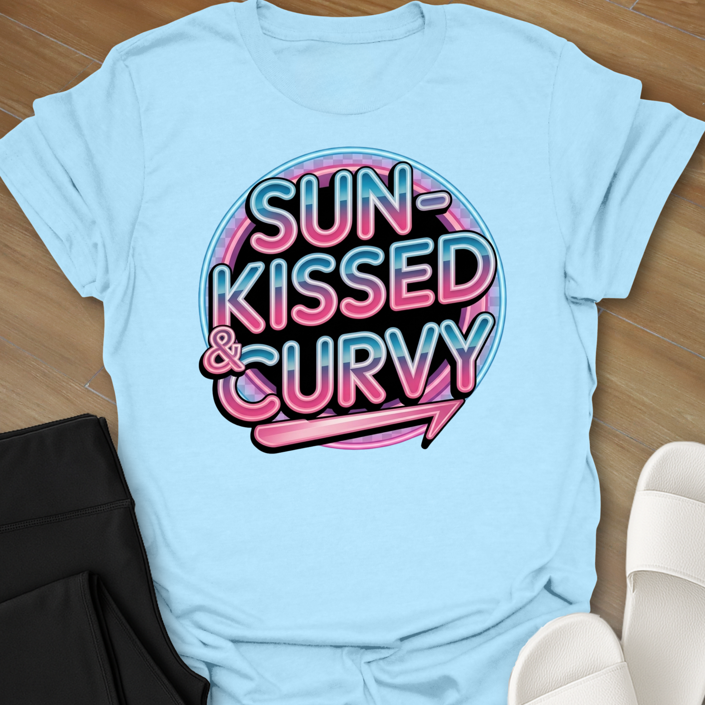 Sun-Kissed and Curvy T-Shirt
