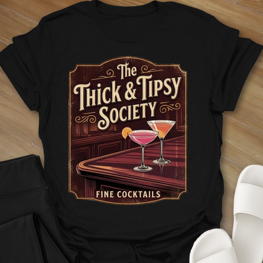 The Thick &Tipsy Society T-Shirt