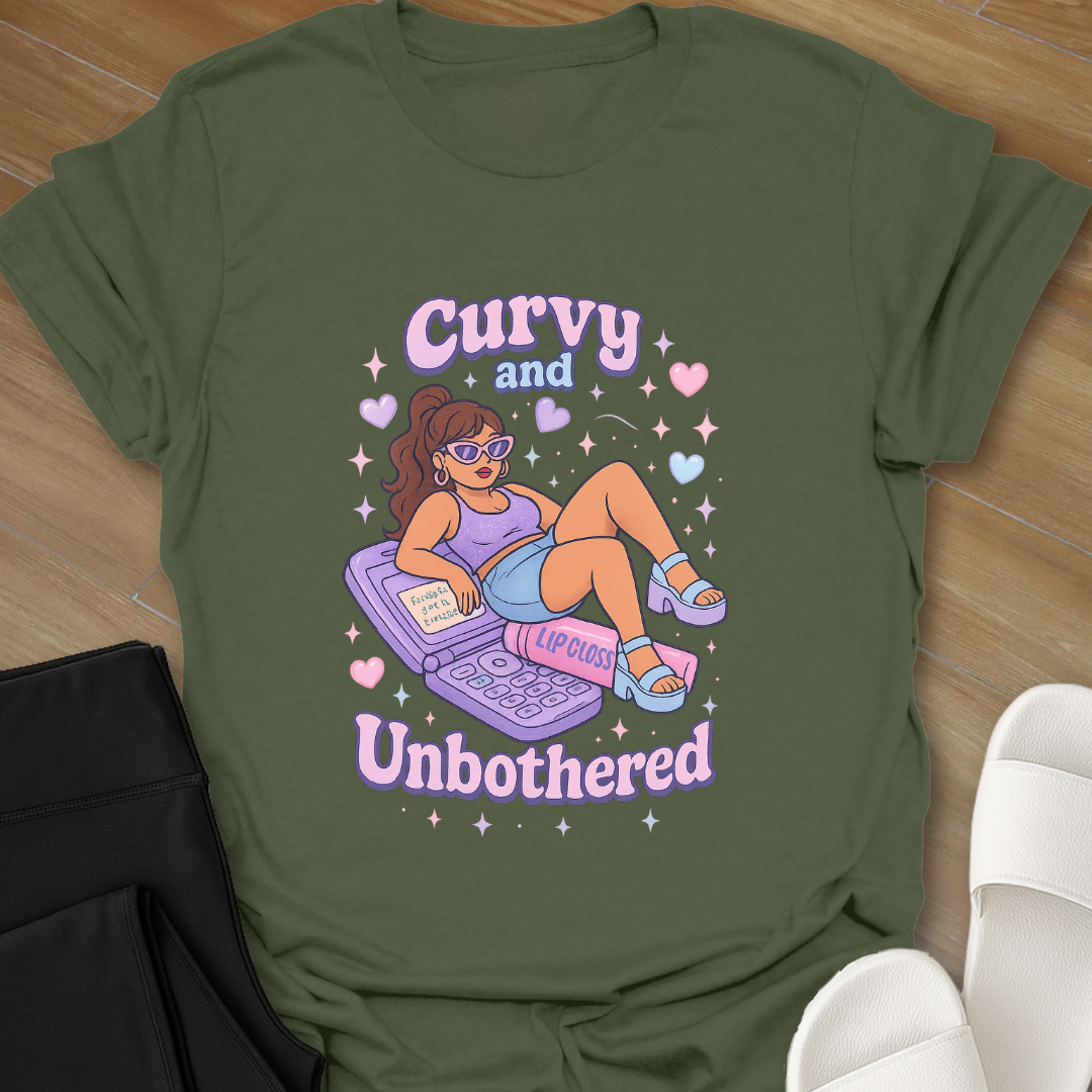 Curvy and Unbothered T-Shirt