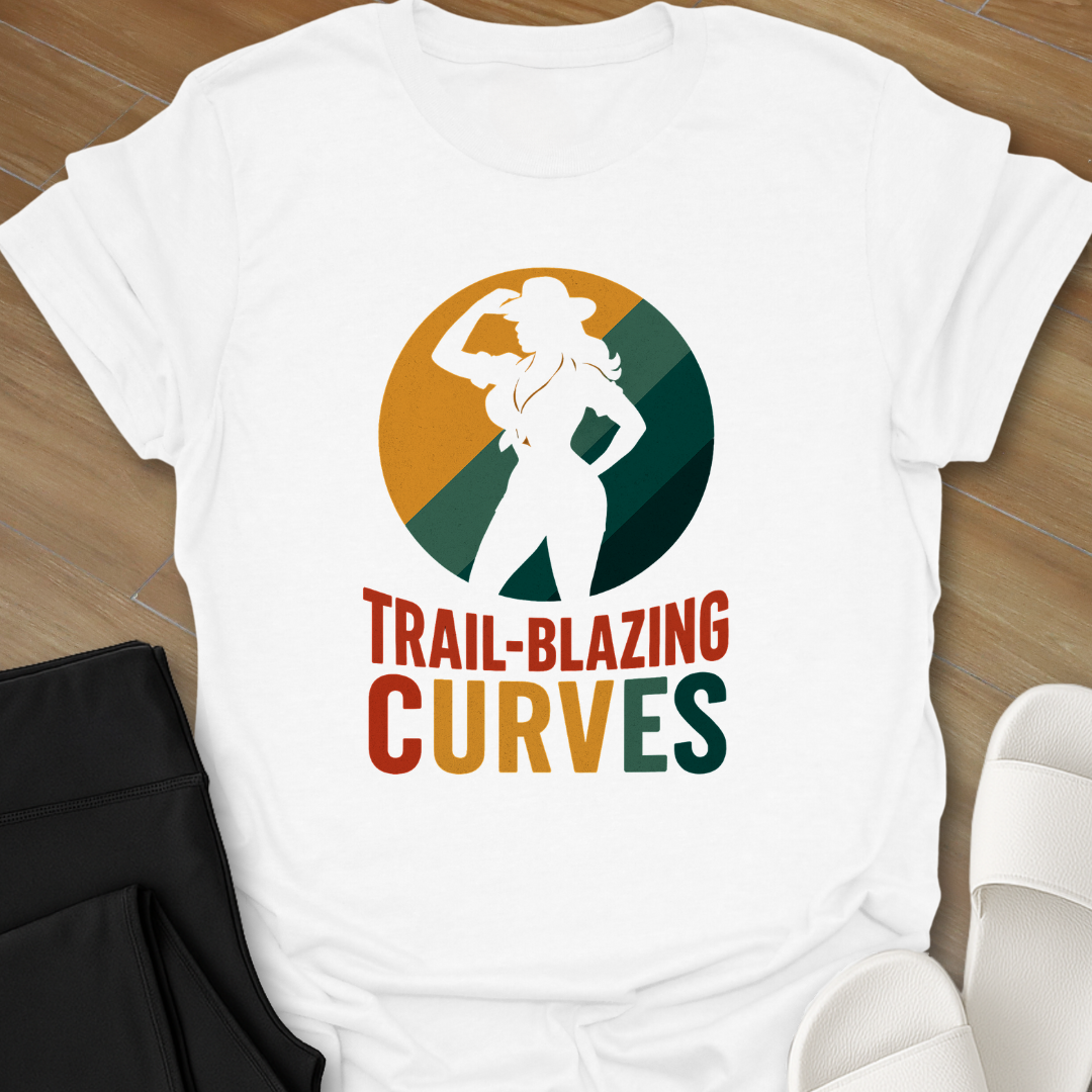 Trail-Blazing Curves T-Shirt