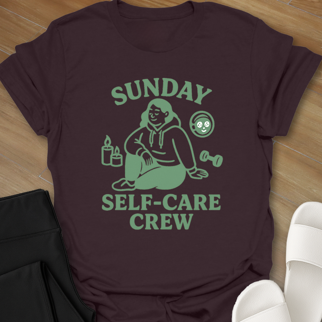 Sunday Self-Care Crew T-Shirt