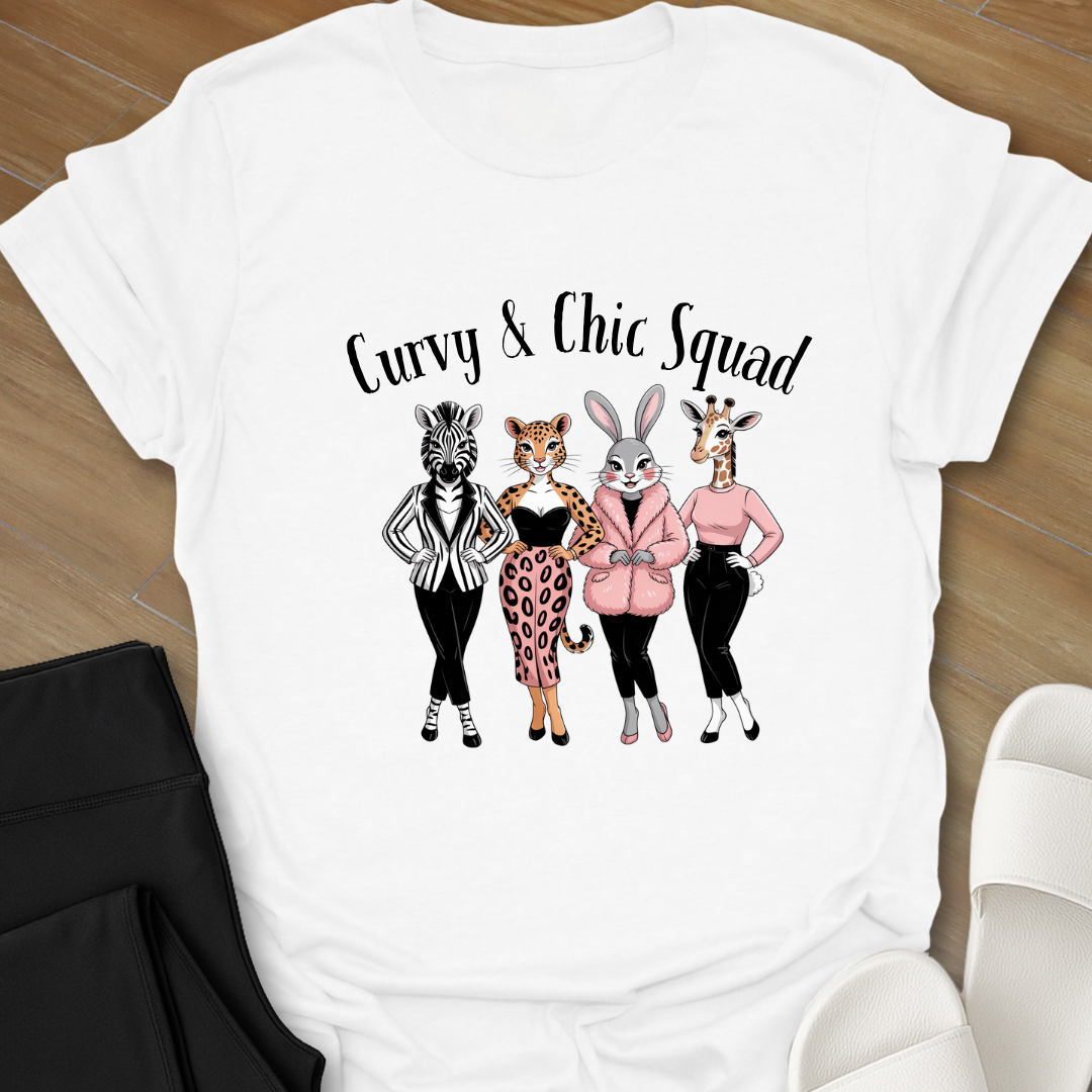 Curvy and Chic Squad T-Shirt