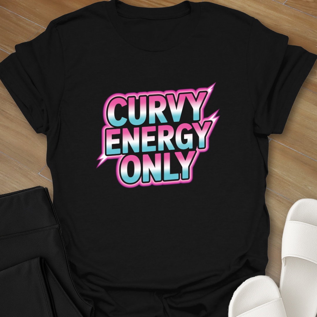 Curvy Energy Only T-Shirt