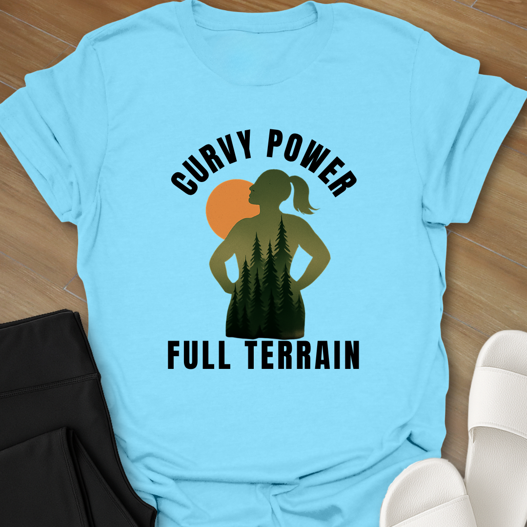Curvy Girl Full Terrain T-Shirt