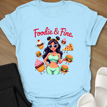 Curvy Foodie & Fine T-Shirt