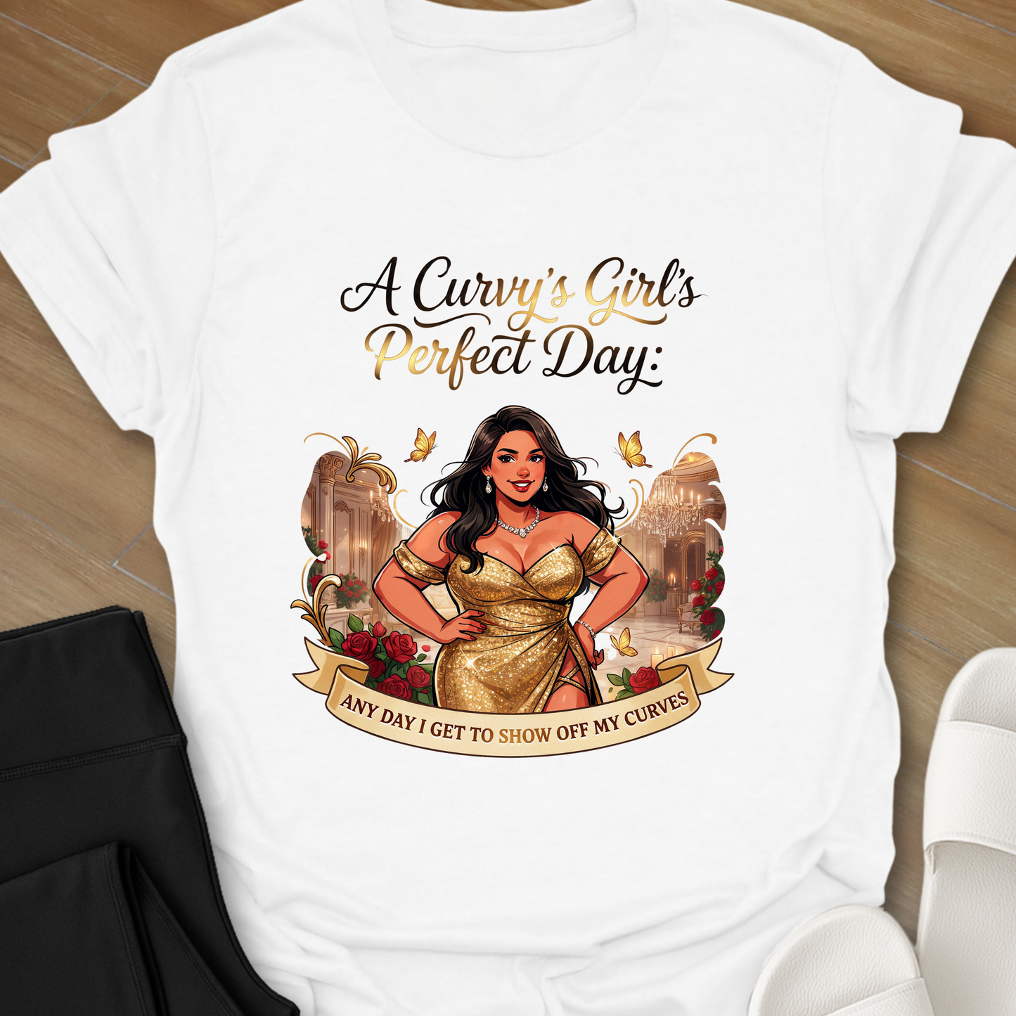 Showing off My Curves T-Shirt