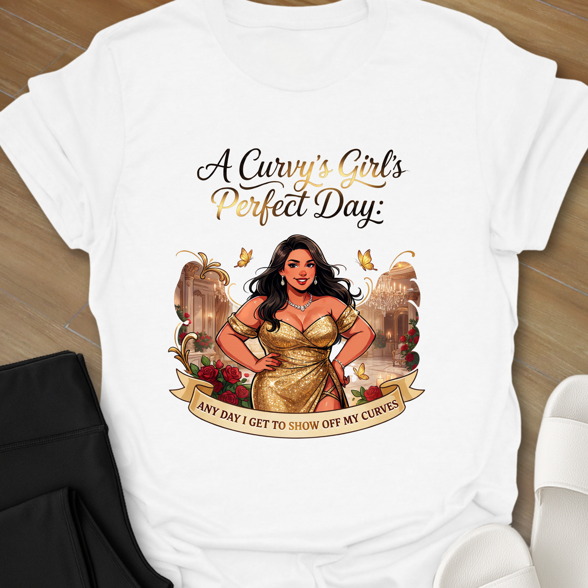 Showing off My Curves T-Shirt