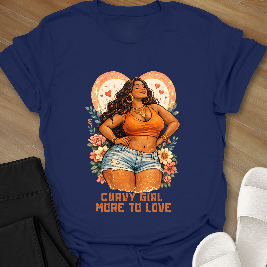Curvy Girl Love T-Shirt