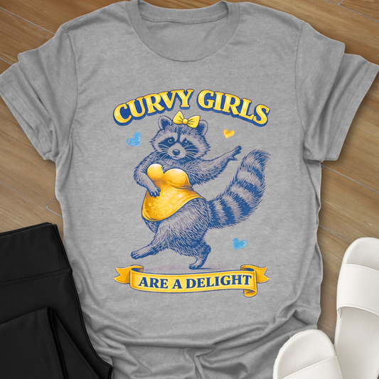 Curvy Girls Are A Delight T-Shirt