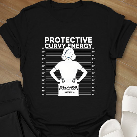Protective Curvy Mugshot T-Shirt