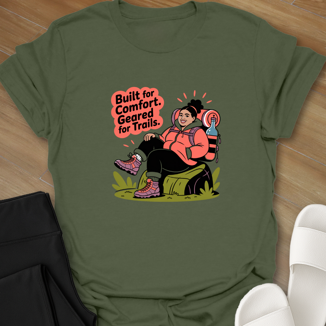 Curvy Girl Comfortable Hiker T-Shirt