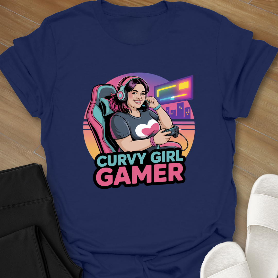 Curvy Girl GamerT-Shirt