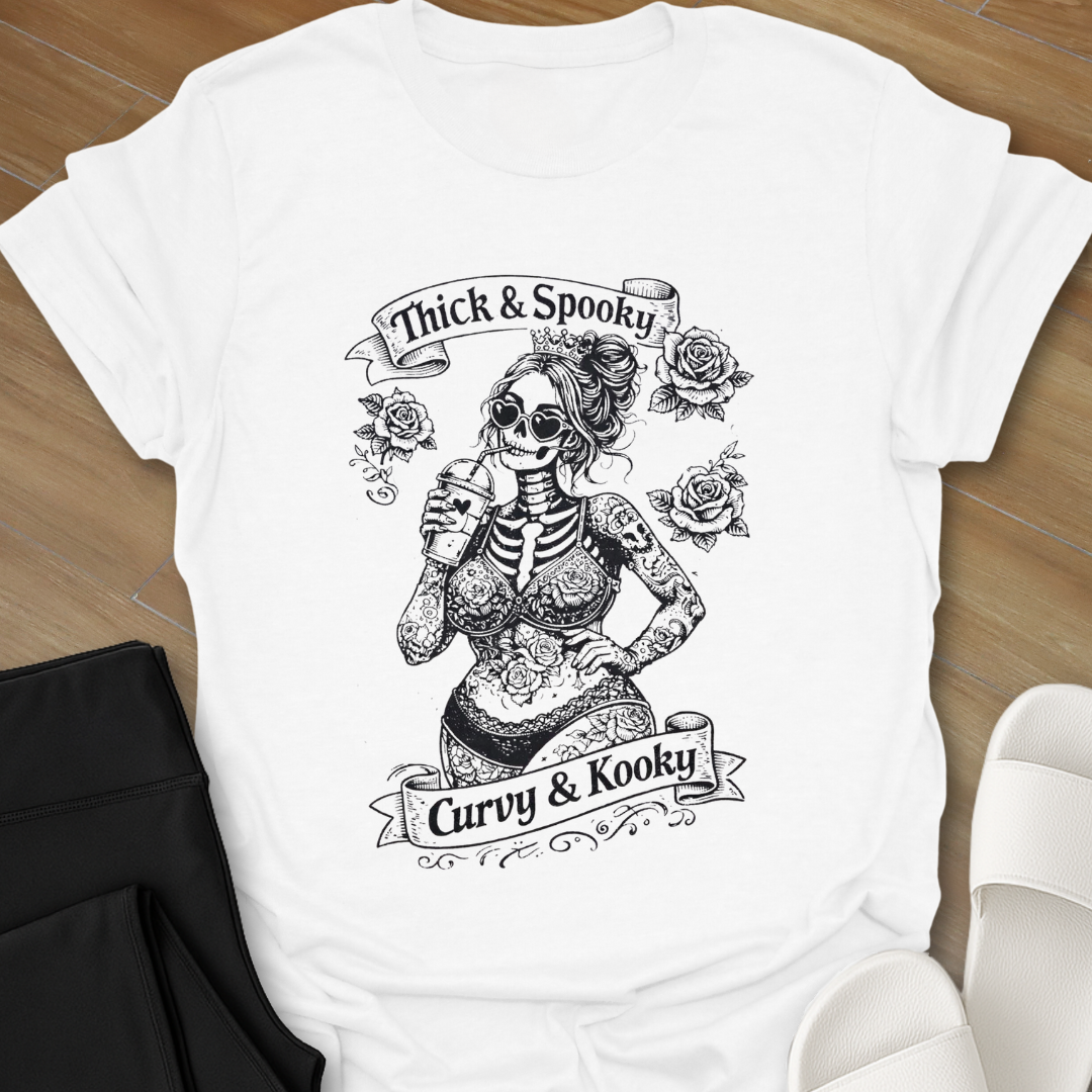 Curvy Girl Thick Tattoo T-Shirt
