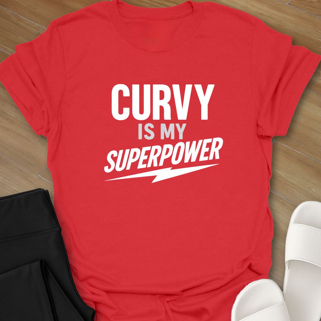 Curvy Is My Superpower T-Shirt