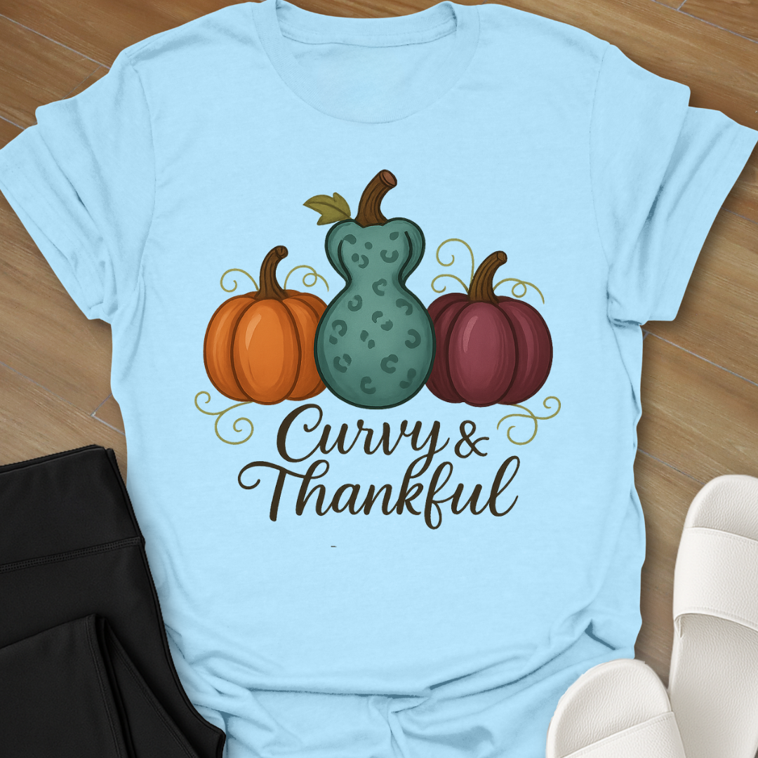 Curvy & Thankful T-Shirt