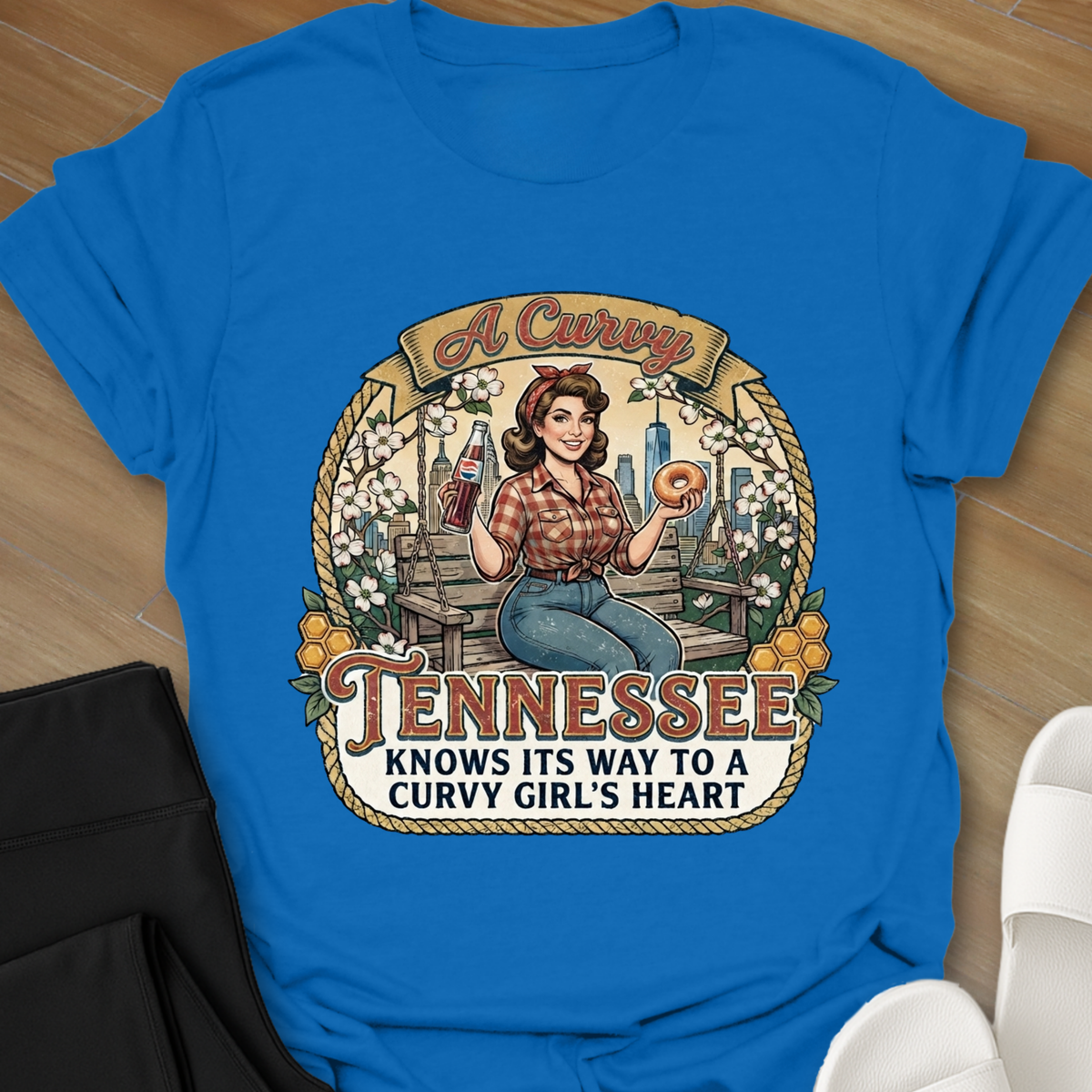 A Curvy Tennessee T-Shirt