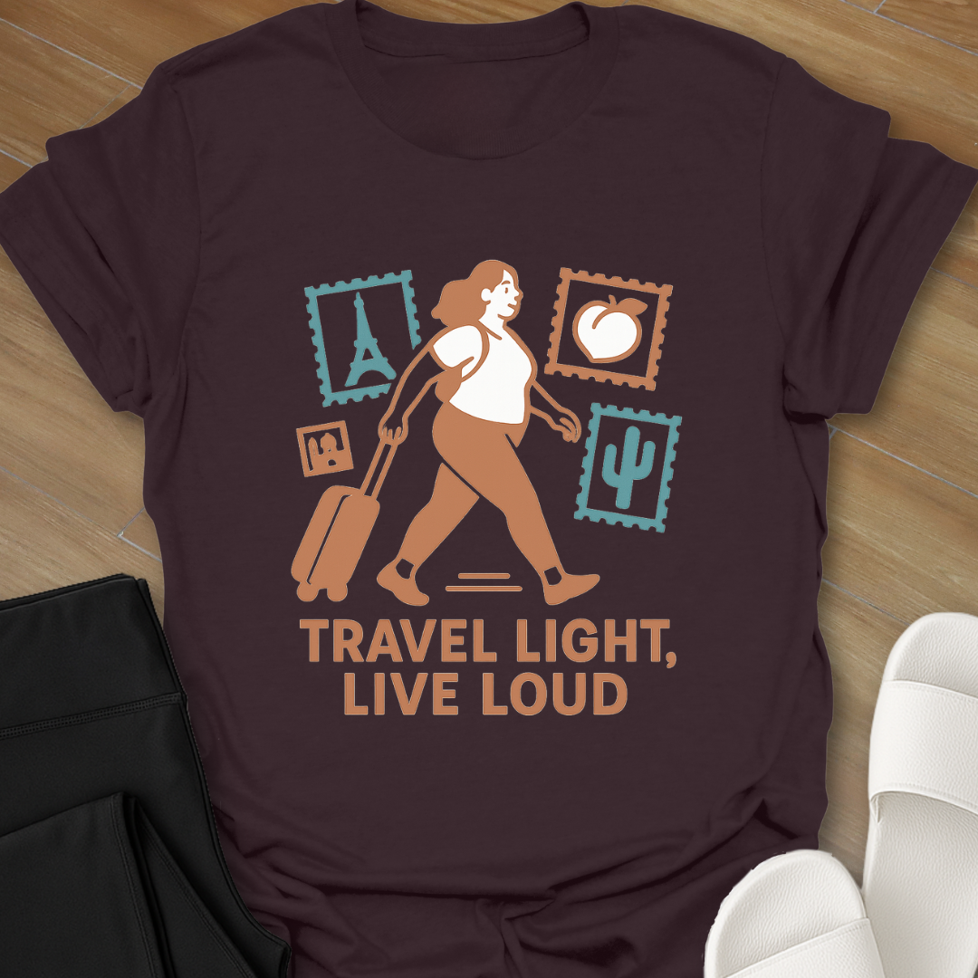 Travel Light Live Loud T-Shirt