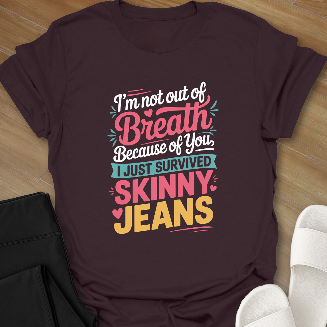 Curvy Girl Vs Skinny Jeans T-Shirt