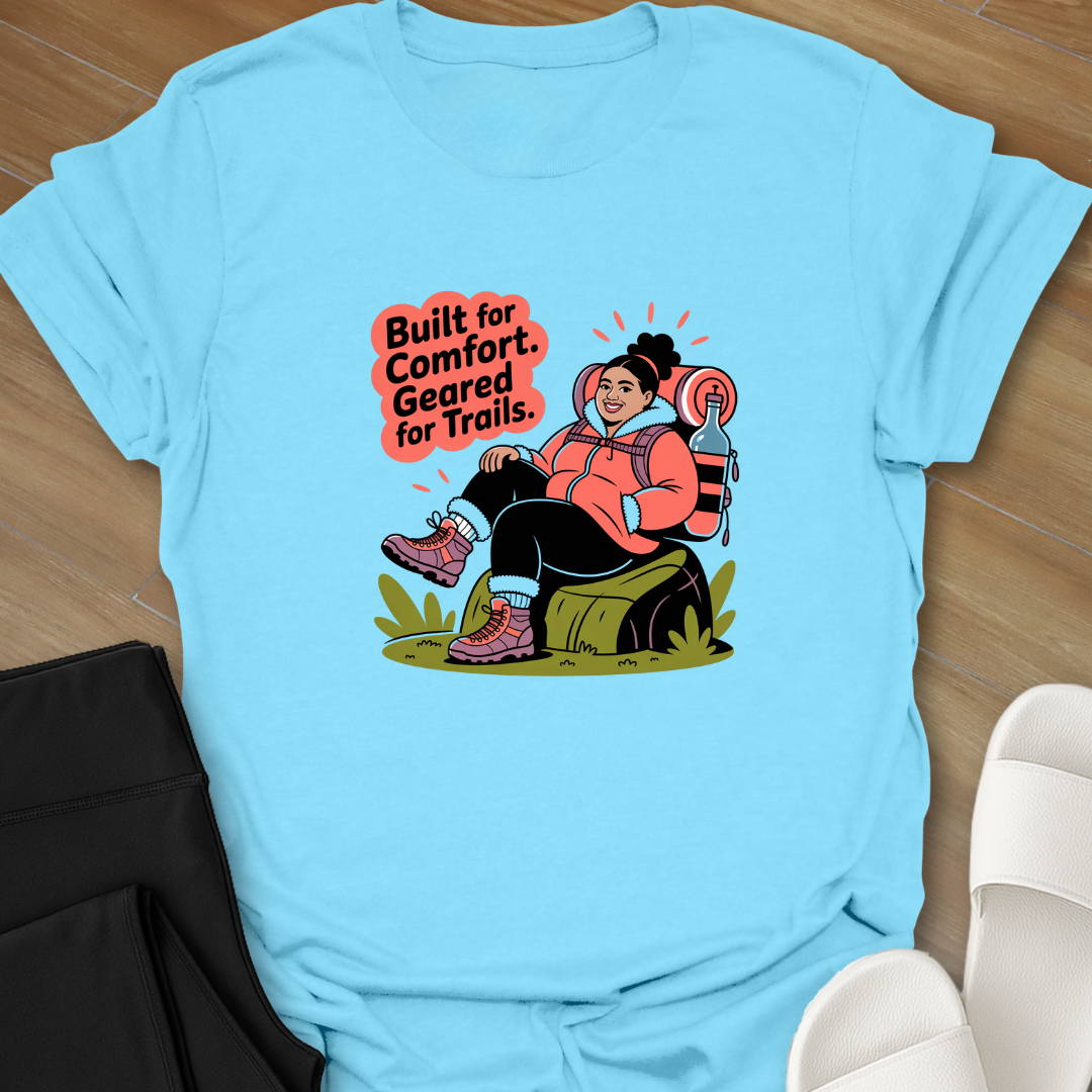 Curvy Girl Comfortable Hiker T-Shirt