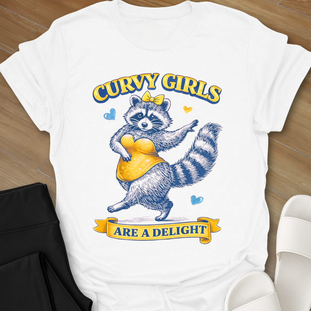 Curvy Girls Are A Delight T-Shirt