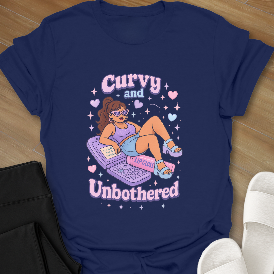 Curvy and Unbothered T-Shirt