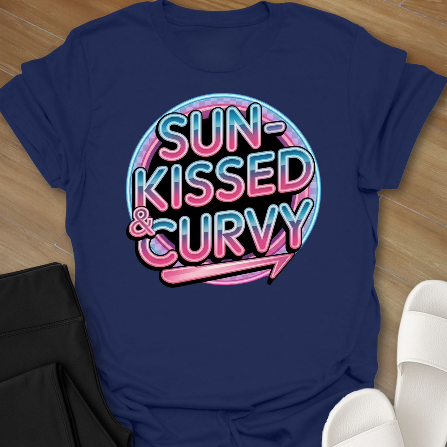Sun-Kissed and Curvy T-Shirt