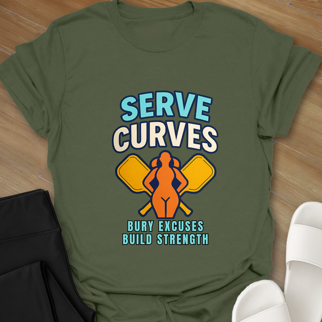 Pickleball: Serve the Curves T-Shirt