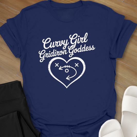 Gridiron Goddess Football T-Shirt