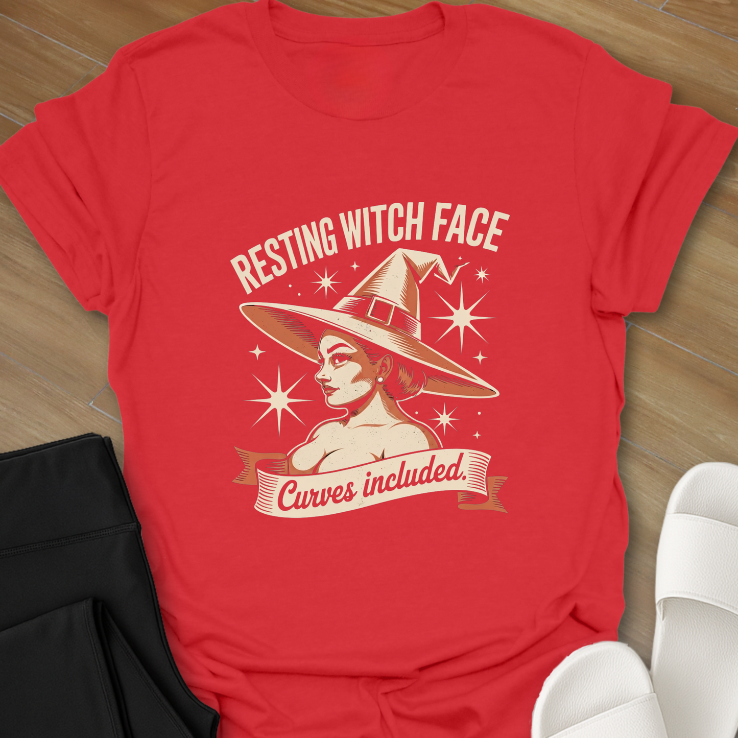 Resisting Witch Face T-Shirt