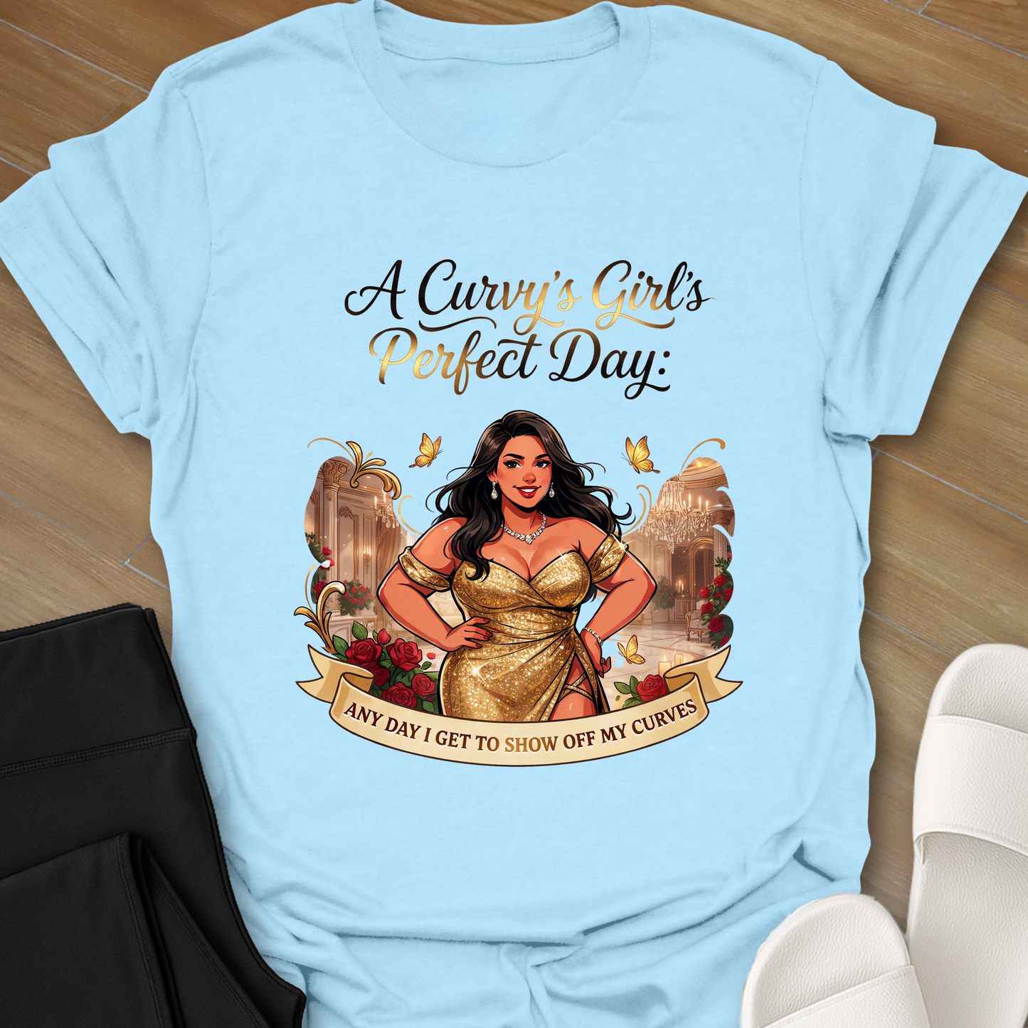 Showing off My Curves T-Shirt