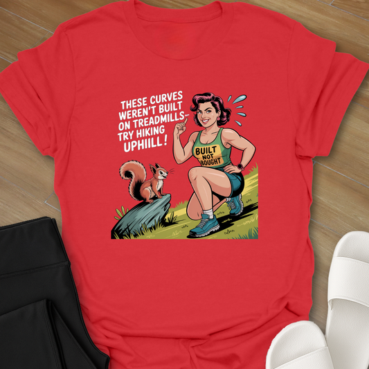 Curvy Girl Uphill Hiker T-Shirt