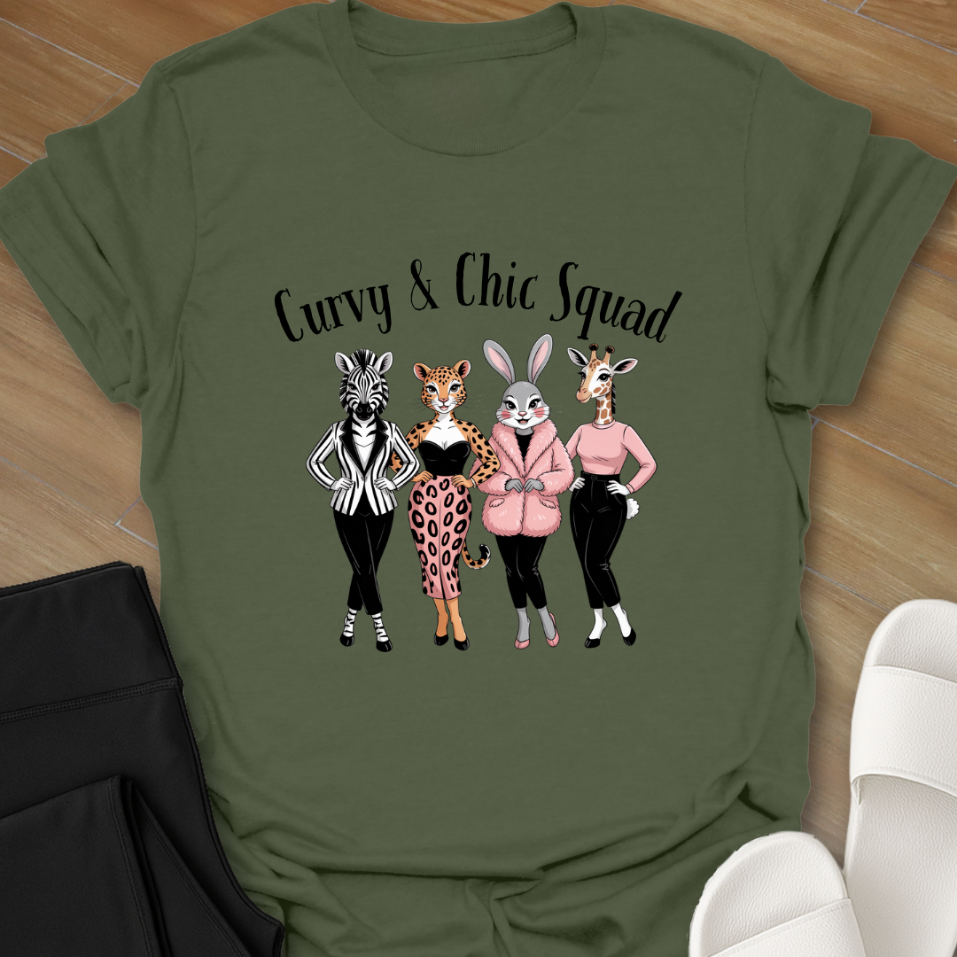 Curvy and Chic Squad T-Shirt