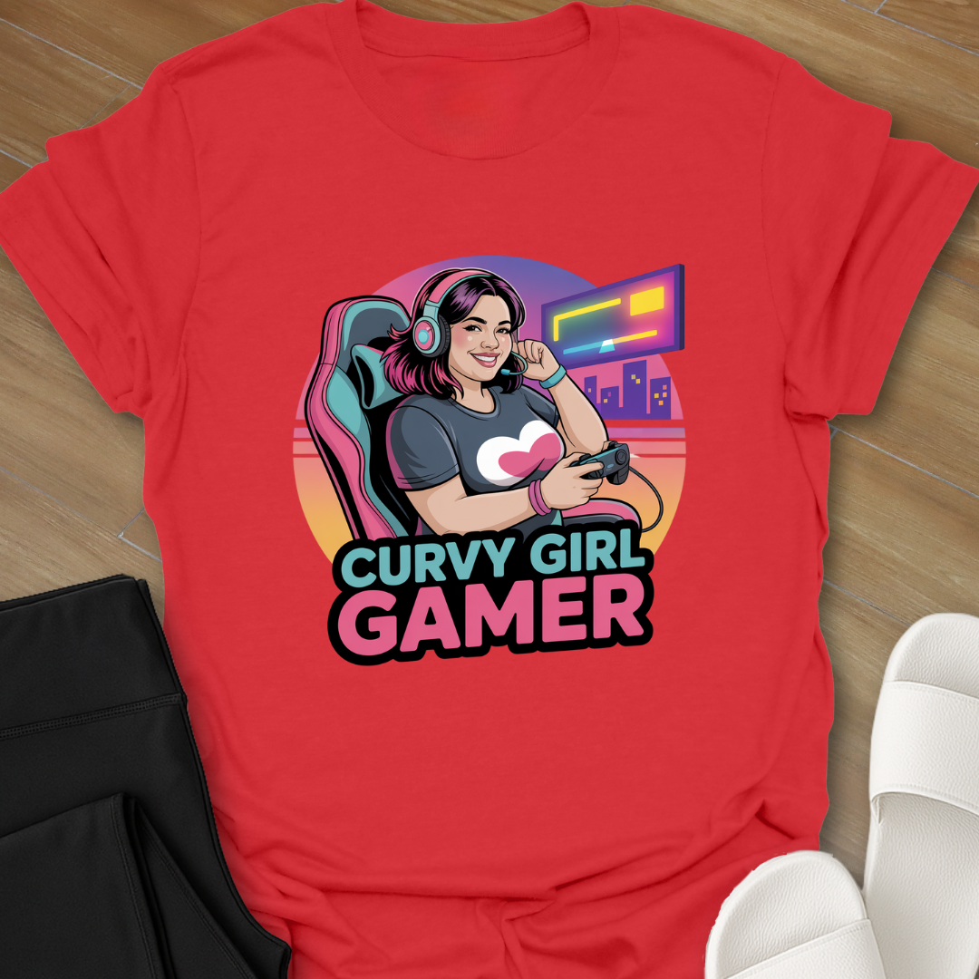 Curvy Girl GamerT-Shirt