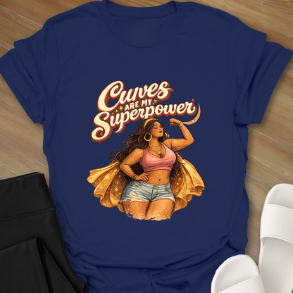 Curves are My Superpower T-Shirt