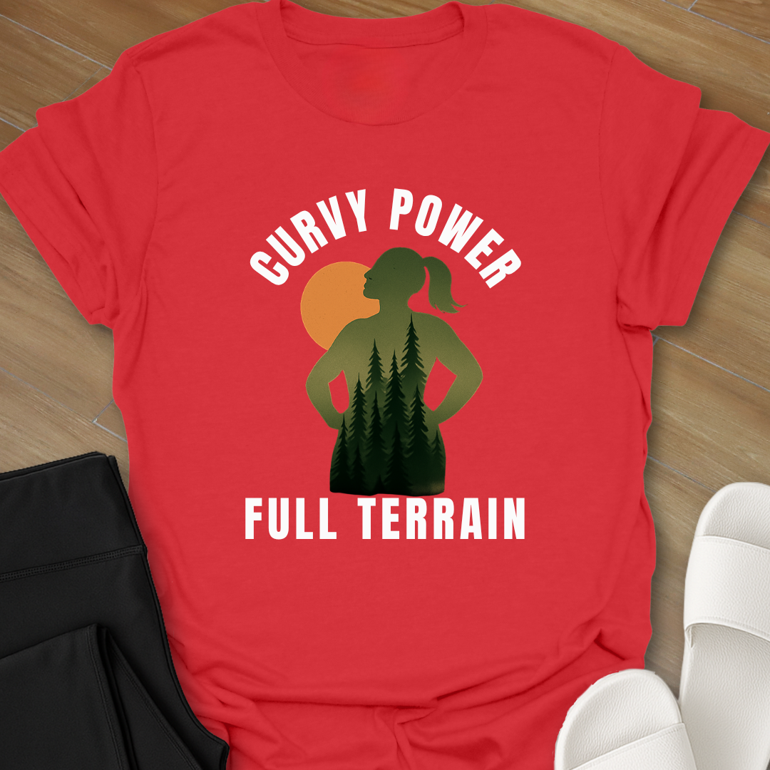 Curvy Girl Full Terrain T-Shirt