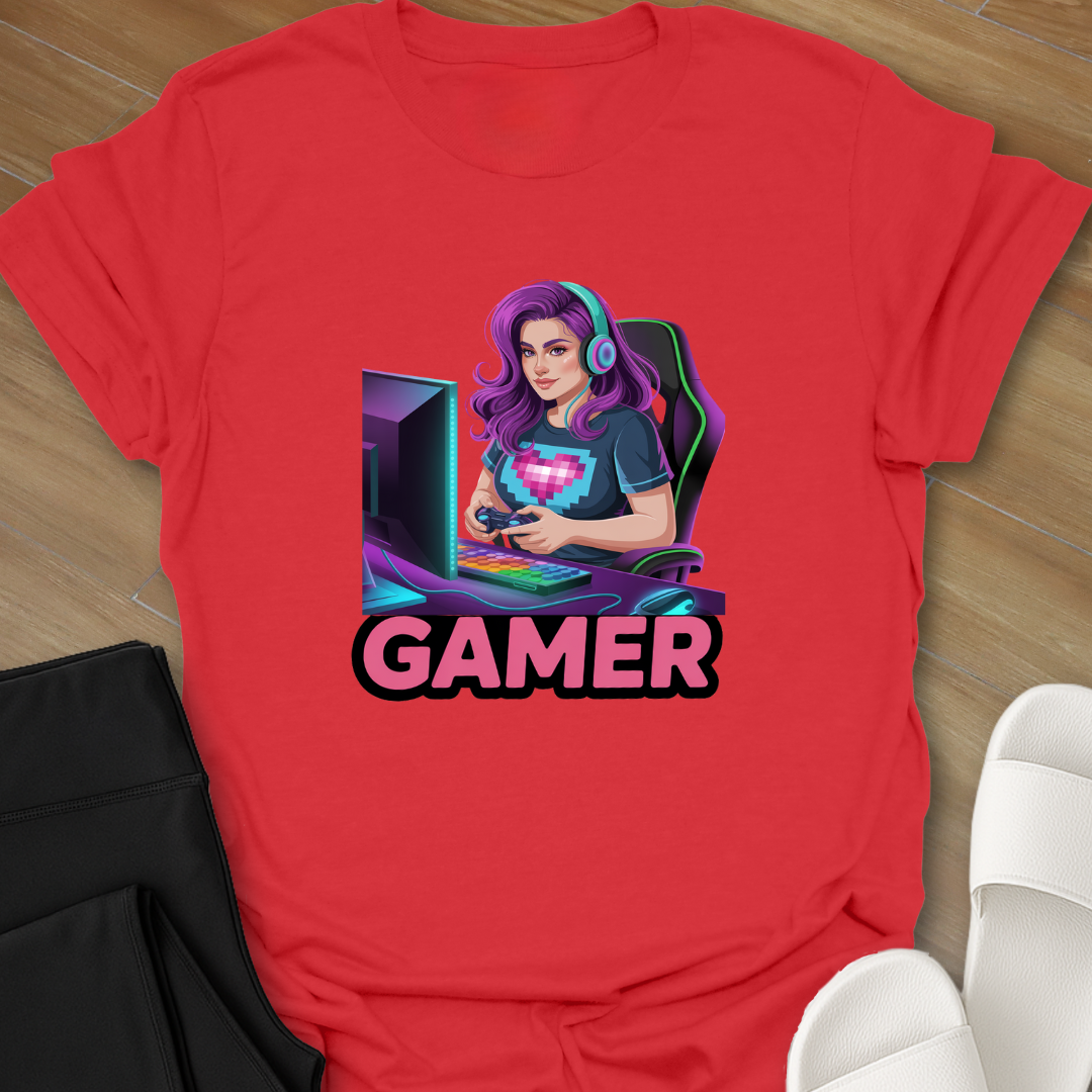 Curvy Gamer T-Shirt