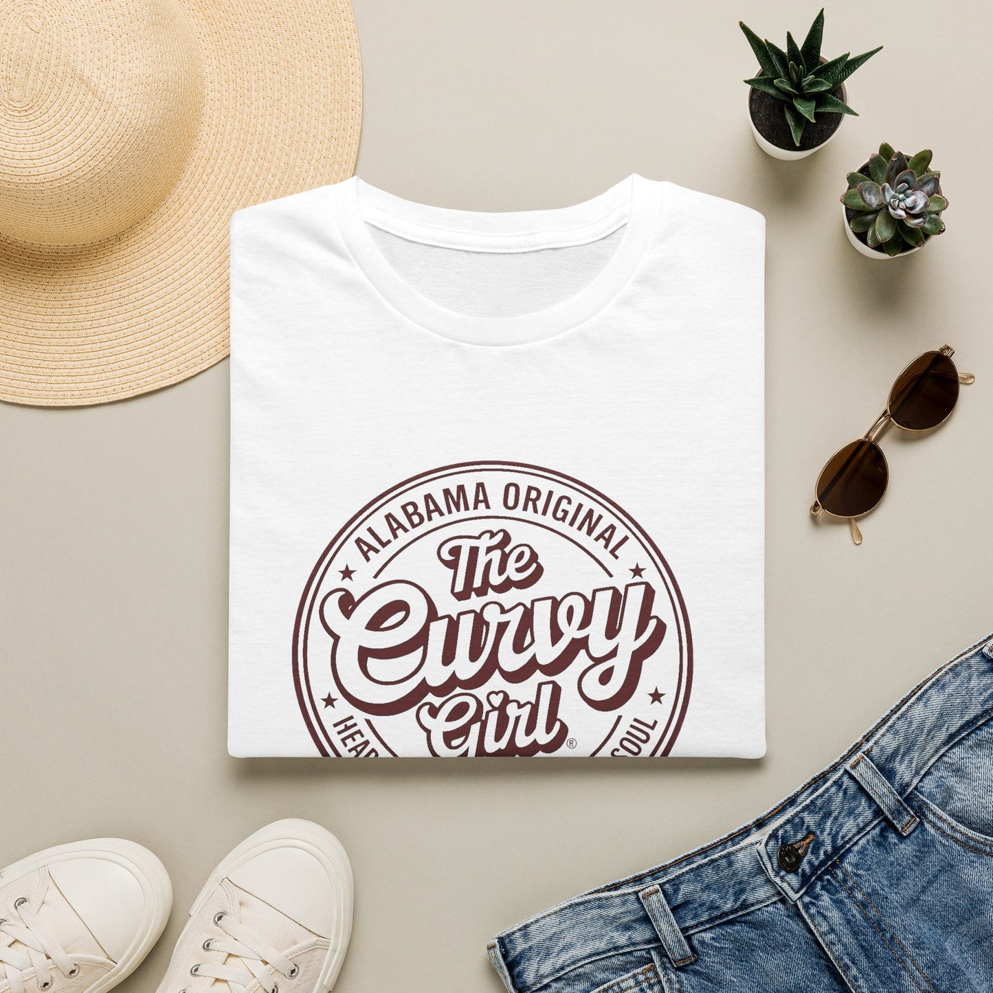 Alabama Original Curvy Girl T-Shirt
