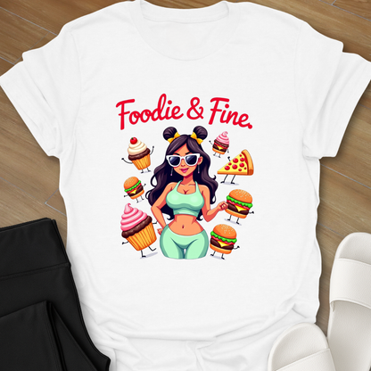 Curvy Foodie & Fine T-Shirt