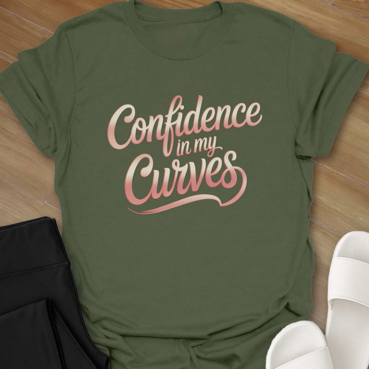 Confidence in my Curves T-Shirt