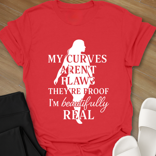 Curvy Girl Beautifully Real T-Shirt
