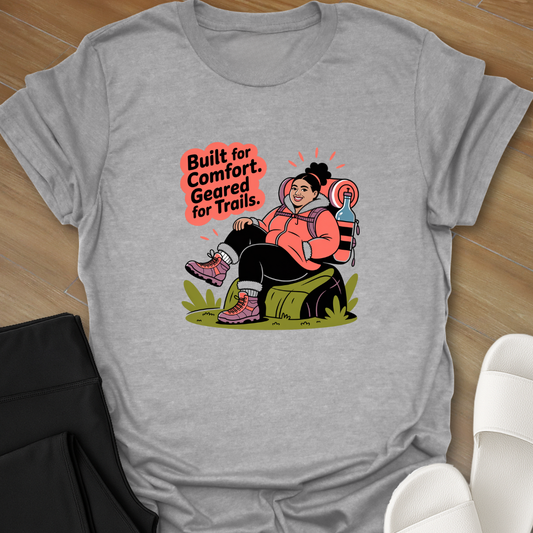 Curvy Girl Comfortable Hiker T-Shirt
