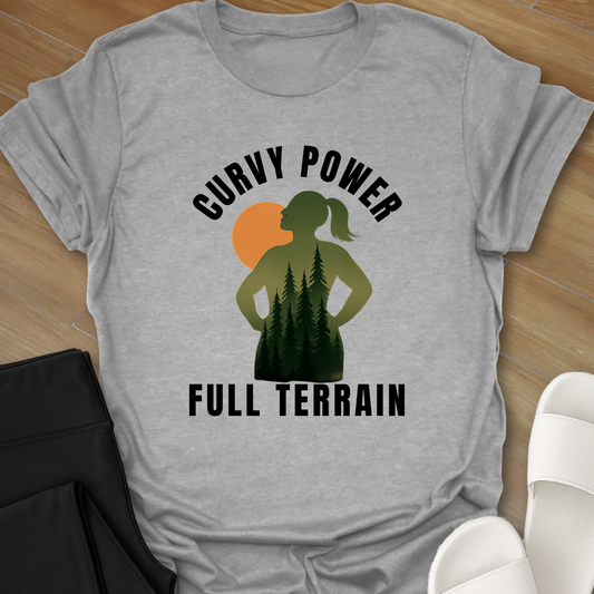 Curvy Girl Full Terrain T-Shirt