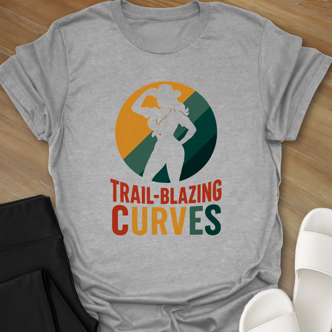 Trail-Blazing Curves T-Shirt