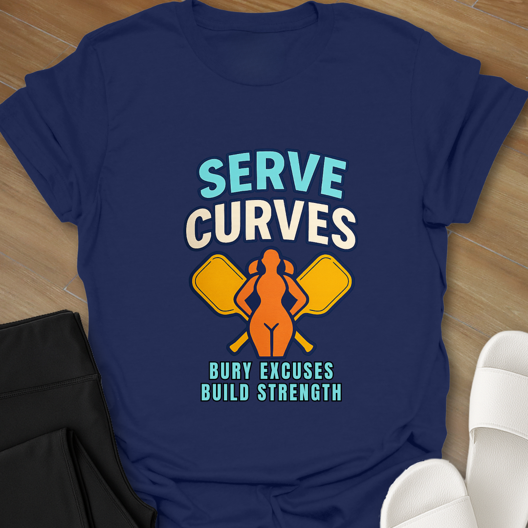Pickleball: Serve the Curves T-Shirt