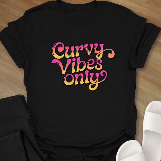 Curvy Vibes Only T-Shirt