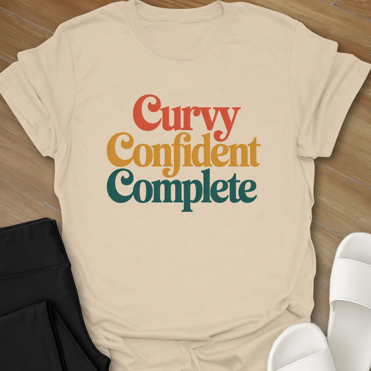 Curvy Confident & Complete T-Shirt